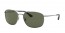 004/9A (gunmetal) green polarized lens