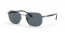 004/R5 (gunmetal) blue lens