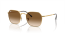 001/51 (gold) light brown gradient lens
