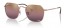 9202G9 (rose gold) gold/red mirror gradient polarized lens