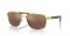 001/6B (gold) purple/gold gradient mirror polarized lens