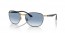 90003F (black on gold) blue gradient lens