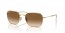 001/51 (gold) brown gradient lens