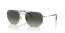 003/71 (silver) grey gradient lens