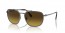 916785 (gunmetal) brown gradient lens