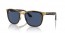 001/80 (havana on gold) dark blue lens