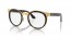 001/M1 (havana on gold) green photochromic lens