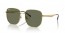 001/9A (arista gold) dark green polarized lens