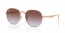 9202I8 (rose gold) violet gradient lens