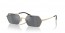 92136V (light gold) dark grey mirror lens