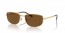 001/57 (gold) brown lens