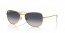 001/78 (gold) blue polarized gradient lens