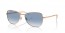 92023F (rose gold) blue gradient lens