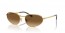 001/M2 (gold) brown polarized gradient lens