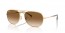 001/51 (gold) brown gradient lens
