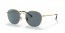 001/3R (gold) dark blue polarized lens
