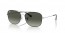 914471 (black on silver) grey gradient lens