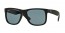 622/2V (black rubber) dark blue polarized lens