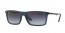 62978G (matte transparent blue) grey gradient lens