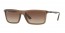 629813 (matte transparent brown) brown gradient lens