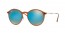 604/B7 (brown) blue mirror lens