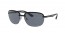 601/BA (black) polarized blue lens