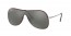 63596G (havana grey on top red) mirror lens
