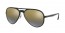 601/J0 (black) blue mirror gold gradient lens