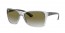 64777Z (transparent) light grey gradient green lens