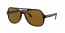 954/33 (striped havana) brown lens