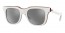 65196G (white black red) grey mirror silver lens