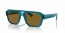668383 (transparent blue) brown polarized lens