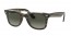 641471 (striped dark brown) grey gradient dark grey lens