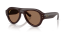 689673 (transparent dark brown) dark brown lens