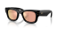 601/7J (black) dark brown mirror rose gold lens
