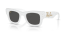 686687 (white and strass pave) ultra black lens