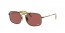 9207AL (demi gloss antique gold) wine polar. lens