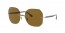 155/83 (brown on light brown) polarized dark brown lens