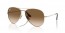 926551 (arista gold) clear to brown gradient lens