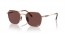 9266AF (light brown) dark violet polarized chromance lens