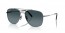 165/S3 (gunmetal) blue gradient lens