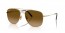 9265M2 (arista gold) brown gradient polarized lens