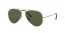 913658 (brushed demi gloss white gold) dark green lens