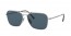 9165 (demi gloss silver) polar blue mirr. gold lens