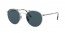 9165 (demi gloss silver) polar blue mirr. gold lens