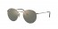 9207T0 (demi gloss antique gold) polar. blue mirr. gold lens
