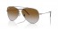 004/CB (gunmetal) brown gradient lens