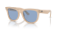 678072 (opal beige and honey) light blue lens