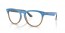 8196 (azure on transparent light brown)