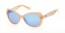 57X (shiny beige / blu mirror) 
